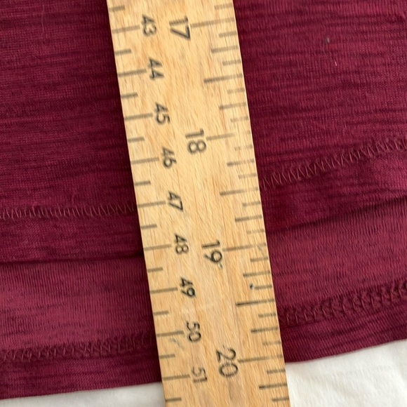Old Navy girls size 8 burgundy Fitted Long Sleeve T-Shirt - Picture 10 of 10